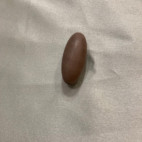 Shiva Lingam Stone From India - Small 1.25” Brown Tones - Picture 3 of 7
